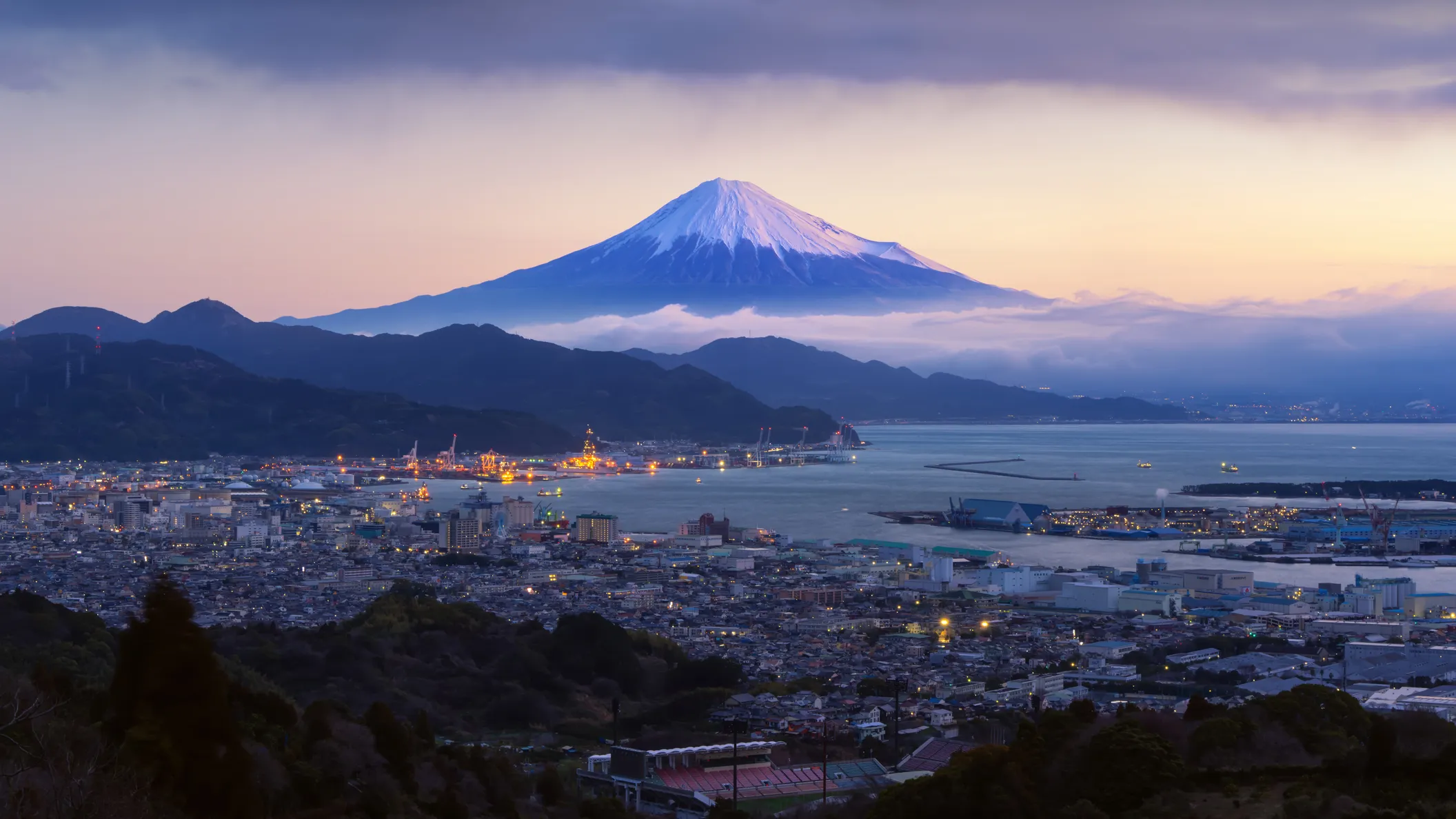 Japanese city view for relocation planning